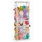 Stuffed Animal Storage PVC with Elastic Band and Net (White 1) 56.6"L x 19.3"W x 13"H
